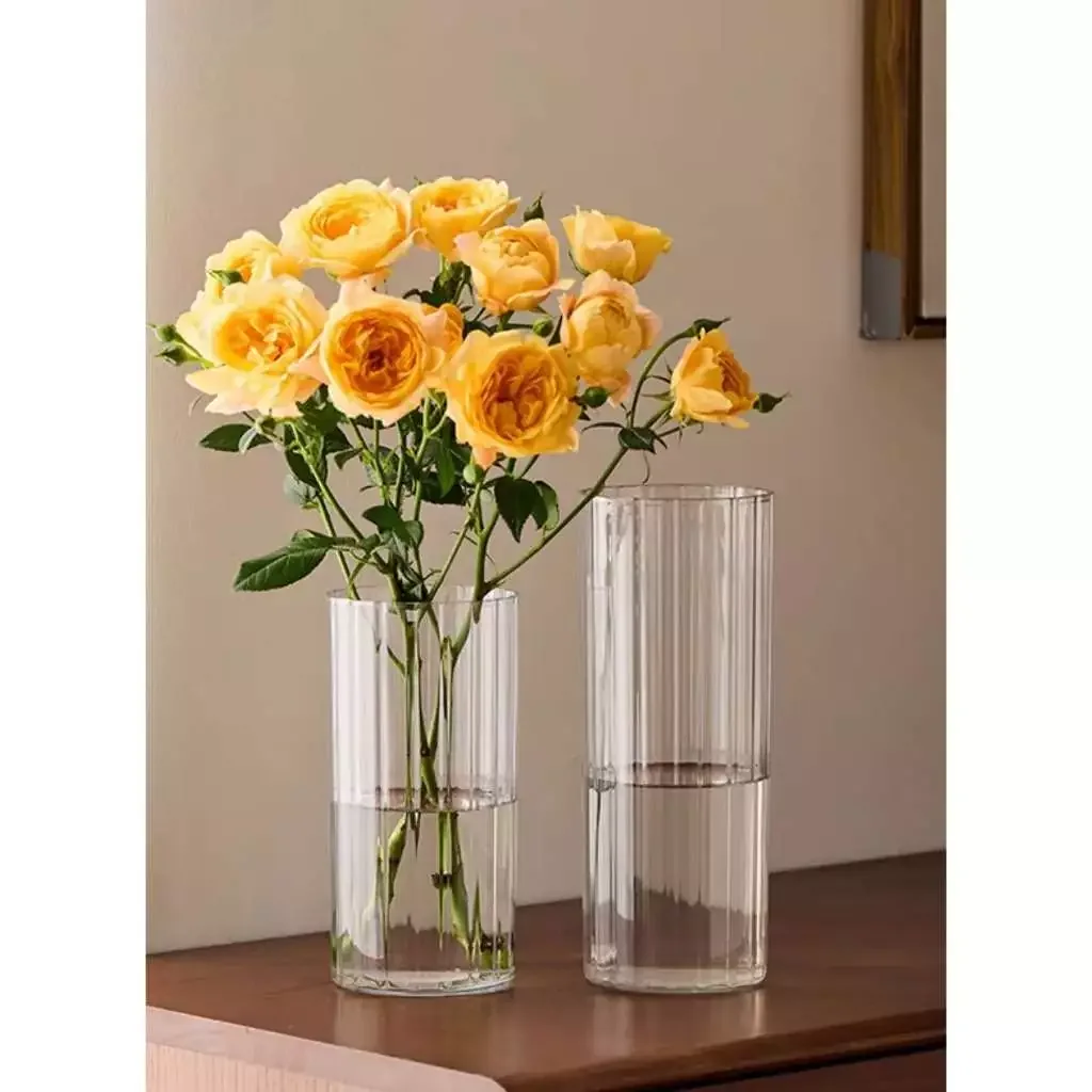 Vasos de acrílico transparentes